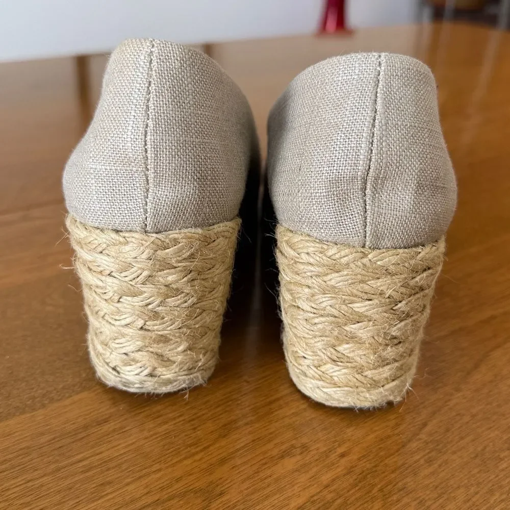 Ralph Lauren “Cecelia” espadrille wedges